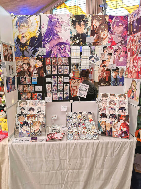Booth for Bijutsu Ratingen (02.11.25)