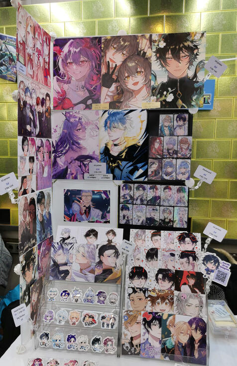 Booth for Comic Planet Manga Day Osnabrück (27.09.25)