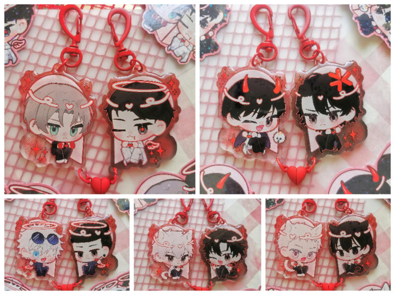 Magnetic Heart Charms