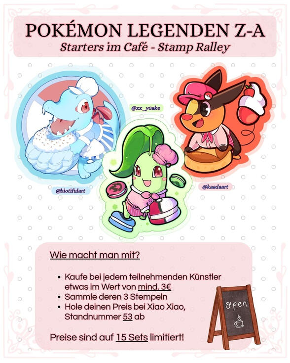 Pokemon Starter - Stamp Ralley