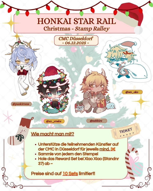 Honkai Star Rail - Stamp Ralley