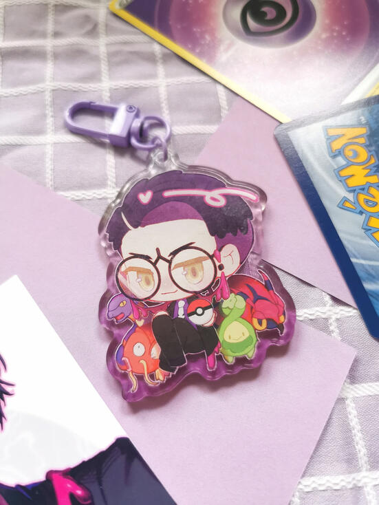 Pokemon Z-A Corbeau Chibi Acrylic Charm